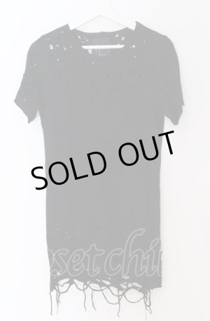 画像: FAGASSENT / Shot gun Tシャツ 2 ブラック O-25-04-11-022-FA-ts-YM-OS