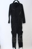 画像1: CIVARIZE / クロゼットフードコーティングジャンプスーツ 46 ブラック O-25-04-18-005-CI-ja-YM-OS (1)