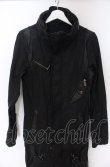 画像2: CIVARIZE / クロゼットフードコーティングジャンプスーツ 46 ブラック O-25-04-18-005-CI-ja-YM-OS (2)