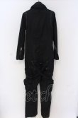画像6: CIVARIZE / クロゼットフードコーティングジャンプスーツ 46 ブラック O-25-04-18-005-CI-ja-YM-OS (6)