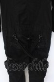 画像7: CIVARIZE / クロゼットフードコーティングジャンプスーツ 46 ブラック O-25-04-18-005-CI-ja-YM-OS (7)
