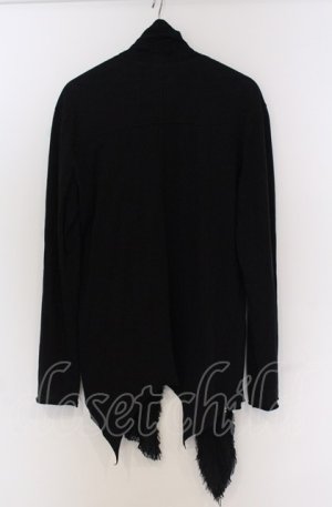画像: KMRii / 【別注】Double Layered Cargan カーディガン 2 ブラック O-25-04-18-016-KM-to-YM-OS