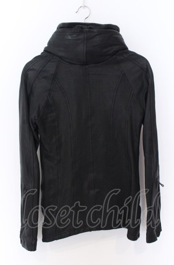 CIVARIZE / ゴートレザー宇宙襟ライダースジャケット 44
