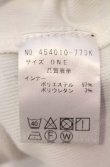 画像3: NO ID. BLACK / クロスモチーフレイヤードシアーニットトップス ONE ブラックｘホワイト O-25-05-18-033-NO-to-YM-ZT0521A (3)