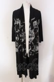 画像1: CIVARIZE / Salamander五分袖ロングトッパーカーディガン F ブラック O-25-05-18-041-CI-to-YM-ZT0521A (1)