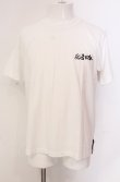 画像1: BACKLASH / 【絶対負けない】反逆回転　Tシャツ M ホワイト O-25-05-18-044-BA-ts-YM-ZT0521A (1)