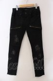 画像1: CIVARIZE / Rust リメイクスキニーデニムパンツ 42 ブラック O-25-05-18-050-CI-pa-YM-OS (1)