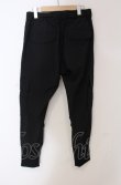 画像2: NO ID. BLACK / ストレッチサルエルカーゴパンツ 2 ブラック O-25-05-18-059-NO-pa-YM-ZT0521B (2)