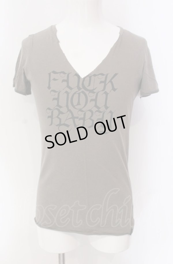 画像1: LGB / FUCK YOU BABY/HSV/M Tシャツ【メンズ1】 1 カーキ O-25-05-18-013-LG-ts-YM-OS (1)