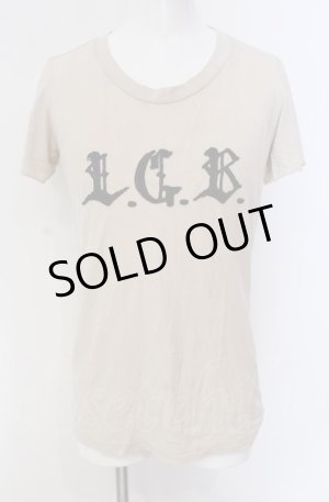 画像: LGB / LGB/HSC/M Tシャツ【メンズ1】 1 ベージュ O-25-05-18-017-LG-ts-YM-OS