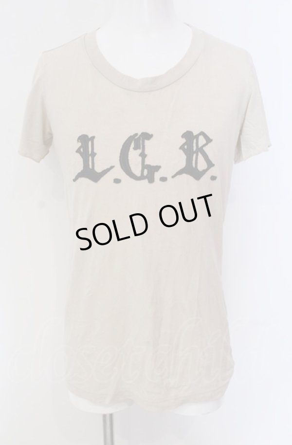 画像1: LGB / LGB/HSC/M Tシャツ【メンズ1】 1 ベージュ O-25-05-18-017-LG-ts-YM-OS (1)