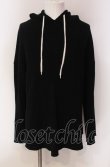 画像1: NIL DUE / NIL UN TOKYO / PILLOVER WAFFLE HOODIE　パーカー F ブラック O-25-05-18-023-NI-to-YM-ZT0521A (1)