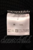 画像3: NIL DUE / NIL UN TOKYO / PILLOVER WAFFLE HOODIE　パーカー F ブラック O-25-05-18-023-NI-to-YM-ZT0521A (3)