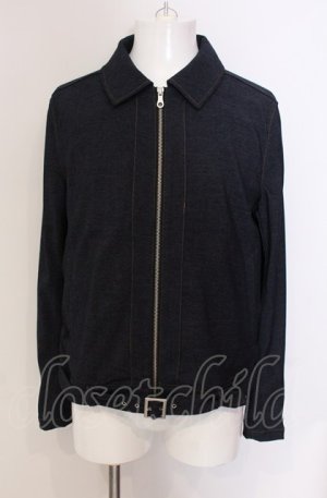 画像: NO ID. / シングルライダースデニムジャケット 1 インディゴ O-25-05-18-025-NO-ja-YM-ZT0521A