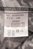 画像3: NO ID. / バックタックシャツ ONE ブラック O-25-05-22-036-NO-sh-YM-OS (3)