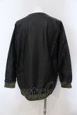 画像2: NO ID. / コーティングストレッチマルチポケットドルマンプルオーバー ONE ブラックｘカーキ O-25-05-22-040-NO-to-YM-OS (2)