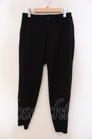 画像: 5351pour les Hommes / スーパーストレッチサイドラインスラックスパンツ 44 ブラック O-25-05-22-012-53-ja-YM-OS