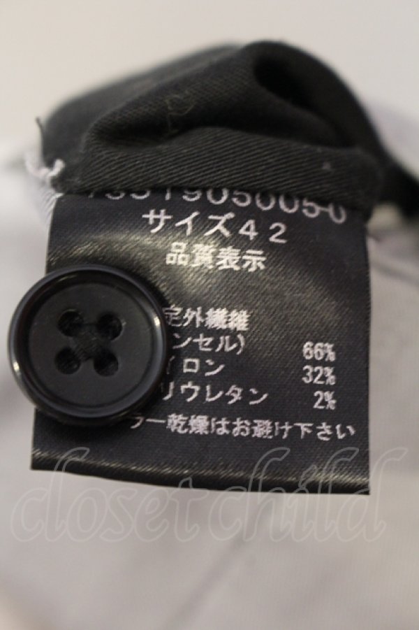 画像3: SHELLAC / タックワイドスラックス 42 シルバー O-25-05-22-016-SH-pa-YM-OS (3)
