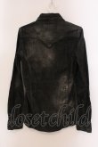 画像2: CIVARIZE / Rumple ヴィンテージデニムシャツ 44 ブラック O-25-05-22-029-CI-sh-YM-OS (2)