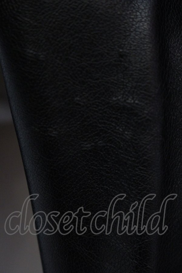 画像3: CIVARIZE / PUボンテージスキニーパンツ 42 ブラック O-25-05-25-034-CI-pa-YM-OS (3)