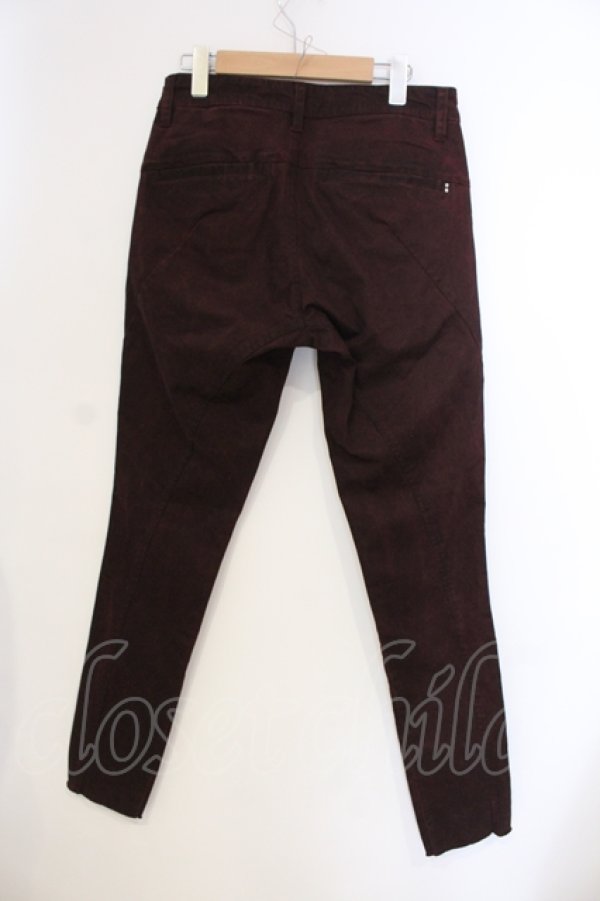 画像2: KMRii / Stretch Twill Pants 05 パンツ 1 レッド O-25-05-25-037-KM-pa-YM-OS (2)
