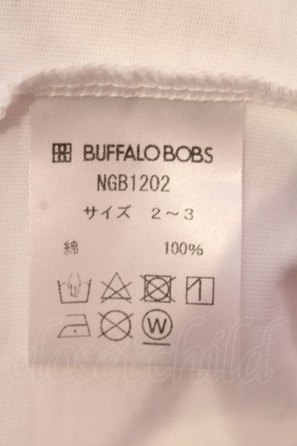 画像3: BUFFALO BOBS / コーマ糸コットンクルーネックTシャツ 2-3 ホワイト O-25-05-25-004-BU-ts-YM-OS (3)