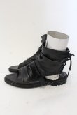 画像3: CIVARIZE / Tripレザーレースアップブーツサンダル 約27.5cm ブラック O-25-05-25-056-CI-sho-YM-OS (3)