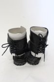 画像4: CIVARIZE / Tripレザーレースアップブーツサンダル 約27.5cm ブラック O-25-05-25-056-CI-sho-YM-OS (4)