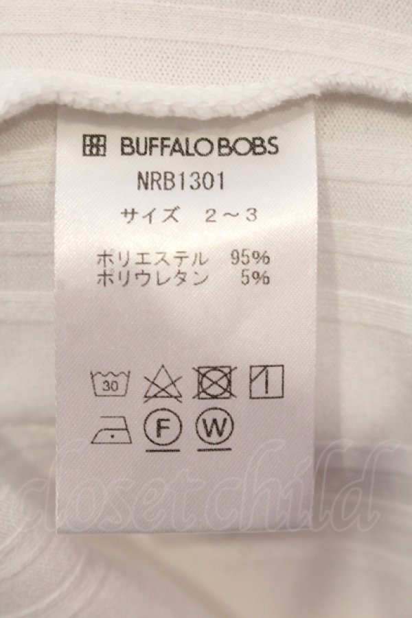 画像3: BUFFALO BOBS / RHONE(ローヌ) 針抜きテレコタンクトップ 2-3 ホワイト O-25-05-25-007-BU-to-YM-OS (3)