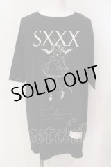 画像: MARDIGRAS(SADS清春) / SXXX BIG Tシャツ  ブラック O-25-05-25-013-MA-ts-YM-OS