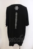 画像2: MARDIGRAS(SADS清春) / SXXX BIG Tシャツ  ブラック O-25-05-25-013-MA-ts-YM-OS (2)