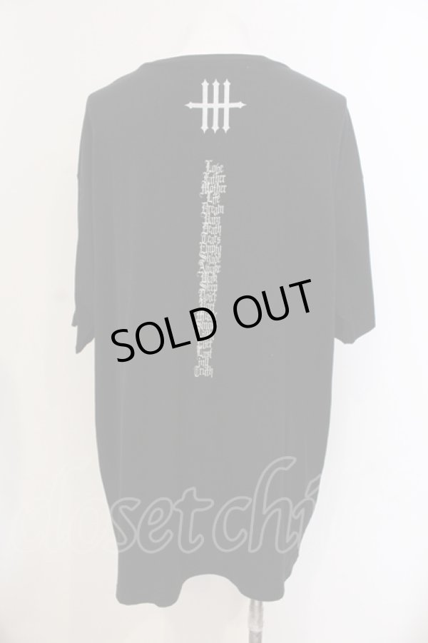 画像2: MARDIGRAS(SADS清春) / SXXX BIG Tシャツ  ブラック O-25-05-25-013-MA-ts-YM-OS (2)