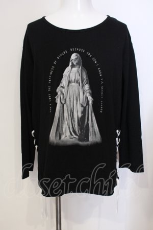画像: CIVARIZE / レースUPカットソー F ブラック O-25-05-25-017-CI-to-YM-OS