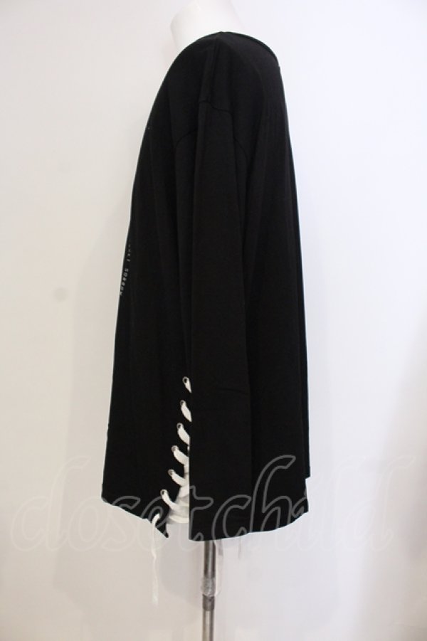 画像2: CIVARIZE / レースUPカットソー F ブラック O-25-05-25-017-CI-to-YM-OS (2)