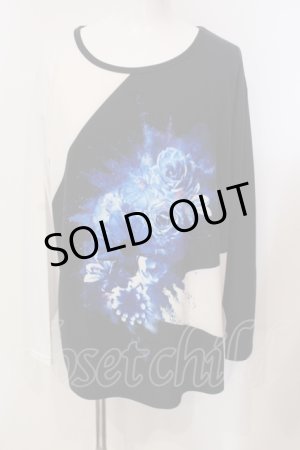 画像: CIVARIZE / Blizzard プリントTシャツ F ブラックｘホワイト O-25-05-25-018-CI-ts-YM-ZT233