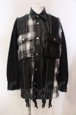 画像1: CIVARIZE / 切り替えドッキングデニムシャツジャケット F ブラック O-25-05-25-022-CI-sh-YM-OS (1)