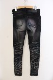 画像2: CIVARIZE / Dazzlingカラー吹き付け加工スキニーデニムパンツ 42 パープル O-25-05-25-026-CI-pa-YM-OS (2)