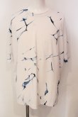 画像1: FUGA / 総柄BIG Tシャツ 46 ホワイト O-25-05-25-003-FU-ts-YM-OS (1)