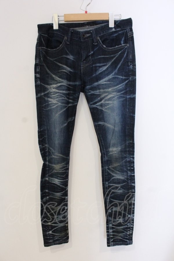 画像1: CIVARIZE / ストレッチ入り立体加工スキニーデニムパンツ 42 インディゴ O-25-05-25-028-CI-pa-YM-OS (1)
