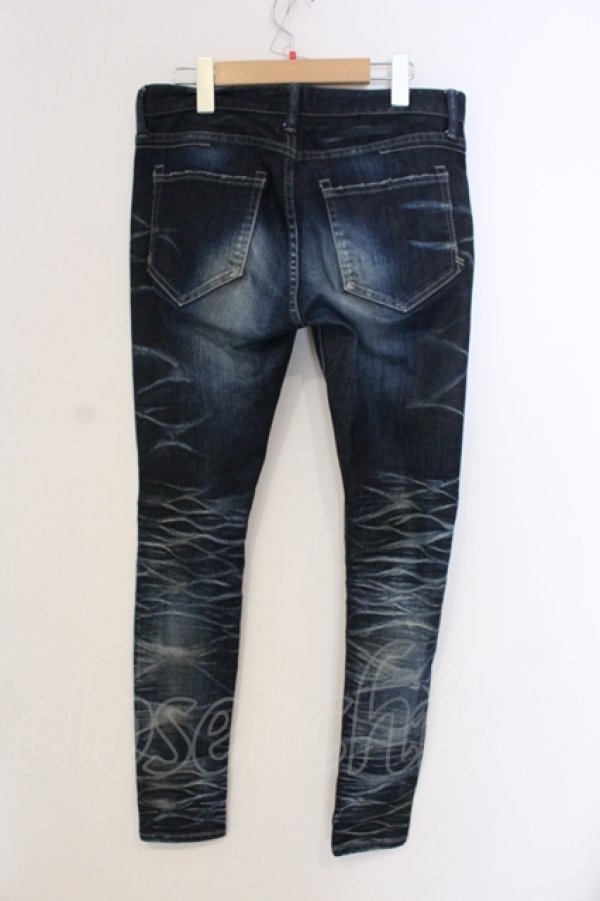 画像2: CIVARIZE / ストレッチ入り立体加工スキニーデニムパンツ 42 インディゴ O-25-05-25-028-CI-pa-YM-OS (2)