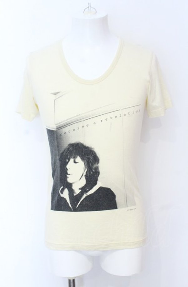 画像1: NIGHT KILLER INC / TENSHI NO UTA receive a revelation Tシャツ  クリーム O-25-05-31-004-NI-ts-YM-OS (1)