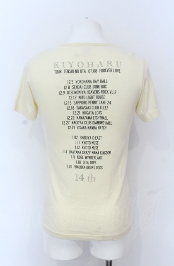 画像2: NIGHT KILLER INC / TENSHI NO UTA receive a revelation Tシャツ  クリーム O-25-05-31-004-NI-ts-YM-OS (2)