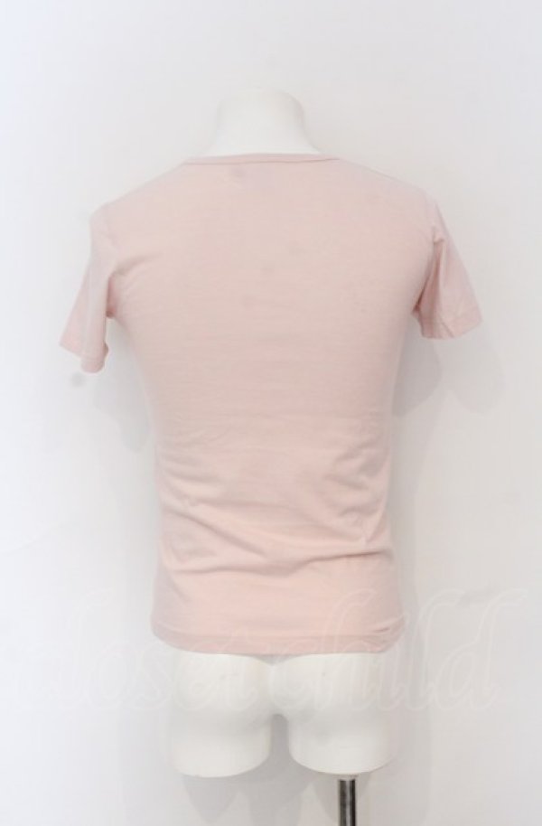 画像2: NIGHT KILLER INC / poetry KIYOHARU Tシャツ  ピンク O-25-05-31-007-NI-ts-YM-OS (2)