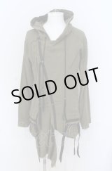 画像: KMRii / Cotton Gauze Riders Hoodie パーカー 2 カーキ O-25-05-31-061-KM-to-YM-OS