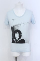 画像: NIGHT KILLER INC / TENSHI NO UTA KIYOHARU Tシャツ S サックス O-25-05-31-009-NI-ts-YM-ZT334