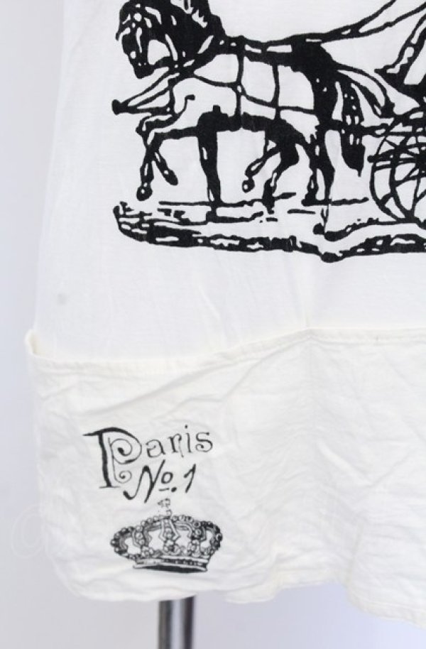 画像2: SHARE SPIRIT / コラージュTシャツ M ホワイト O-25-05-31-066-SH-ts-YM-OS (2)