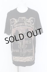 画像: SHARE SPIRIT / レッグ BIG Tシャツ 36 ブラック O-25-05-31-067-SH-ts-YM-OS