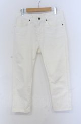 画像: Zero by TORNADO MART / クーリッシュハイパーデニムクロップドパンツ M ホワイト O-25-05-31-082-Ze-pa-YM-ZT340