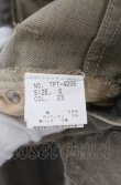 画像7: TORNADO MART / ドロップペイントホイル加工ストレッチデニムパンツ S アース（ライトブラウン系） O-25-05-31-084-TO-pa-YM-OS (7)