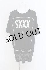 画像: SADS / SXXX スーパーBIG Tシャツ L ブラック O-25-05-31-015-SA-ts-YM-ZT334